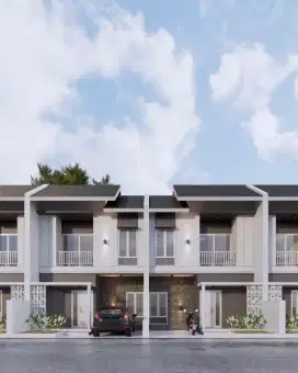 Rumah mewah tengah kota lokasi strategis jalan lebar