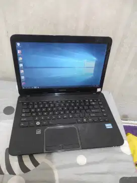 laptop toshiba core i5 GEN3 RAM 4GB MORMAL