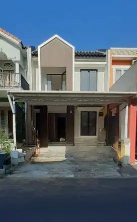 Dijual cepat rumah minimalis modern 2 lantai siap huni di citra grand
