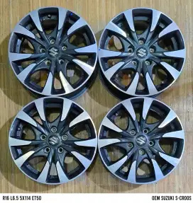 Jual velg original suzuki S CROSS R16 MULUS