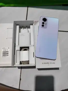 Xioami 12 lite ram 8/256 gb second fullset ori