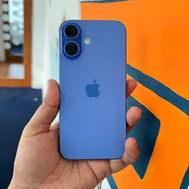 iPhone 16 Blue Ultra Marine 128gb Super Mulus Garansi on