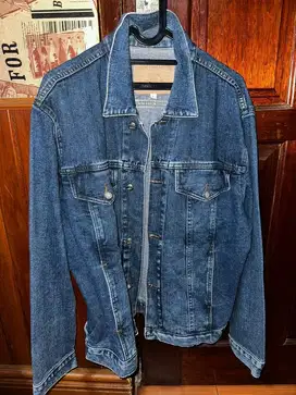 Jaket jeans biru