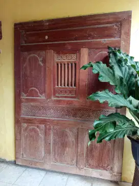 GEBYOK KAYU JATI ANTIK TH 1800an