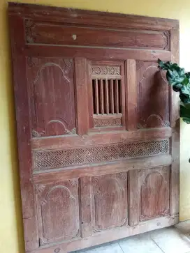 GEBYOK KAYU JATI ANTIK TH 1800an