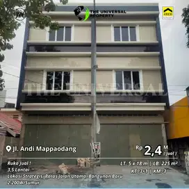 Dijual Ruko 3,5LT Poros Andi Mappaodang Ruko Baru Siap Pakai Nego