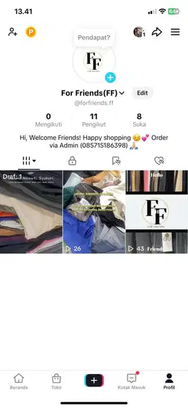 Dicari Host Live Streaming