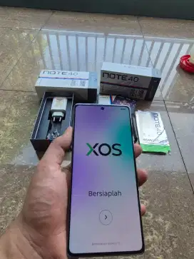 Infinix Note 40 Ram 16 memory 256GB mulus fullset
