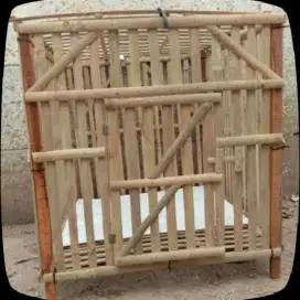 Jual kandang bambu ayam super murah