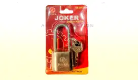 kunci gembok ukuran 30mm leher panjang anti cut anti maling