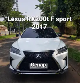 Lexus RX200t F sport 2017 Bensin