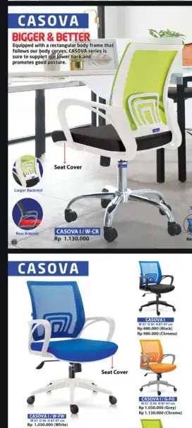 Kursi Kantor Inco dari Indachi