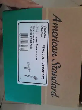 New unsealed, shower america standar