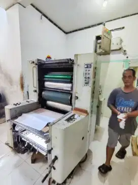 OLIVER 58e2 1 warna, URGENT, DIJUAL CEPAT. Mesin cetak offset