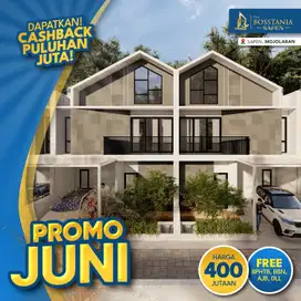 Promo Bulan Juni, Rumah Modern Dua Lantai, Hanya 580 Juta Nett