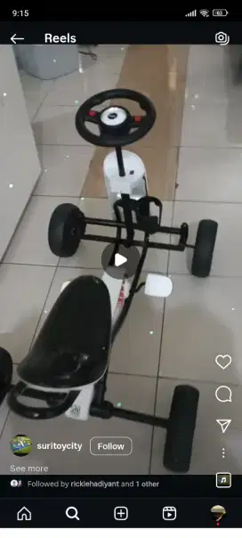 Sepeda mobil goes 4 roda