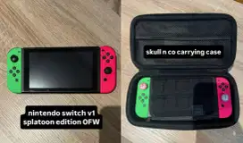 Nintendo Switch V1 OFW Splatoon 2 Edition