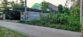 Tanah kavling pinggir jln