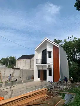 Rumah 2 lantai free design View Danau