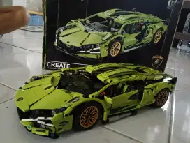 Lego sian Lamborghini green
