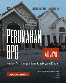 Rumah murah di Sidoarjo Kota