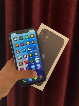 Iphone 11 fullset 64 gb all operator