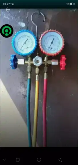 Pressure jouge untuk isi freon