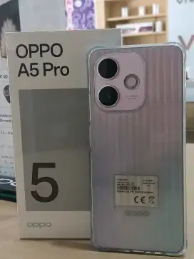 OPPPO A5 PRO RAM 8 INTERNAL 256 GB BATERAI 5800MAH DAN SUDAH TAHAN AIR