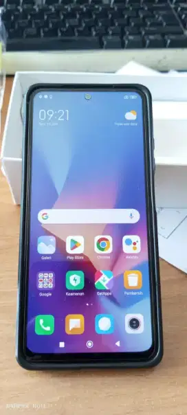 Redmi note 10s 8/128 fullset bekas rasa baru..