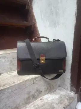 Tas Sling Kerja Kulit Vintage Joseph Daniel
