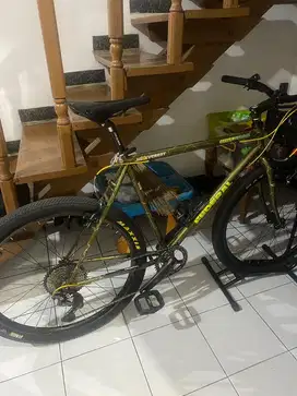Sepeda federal warna kuning