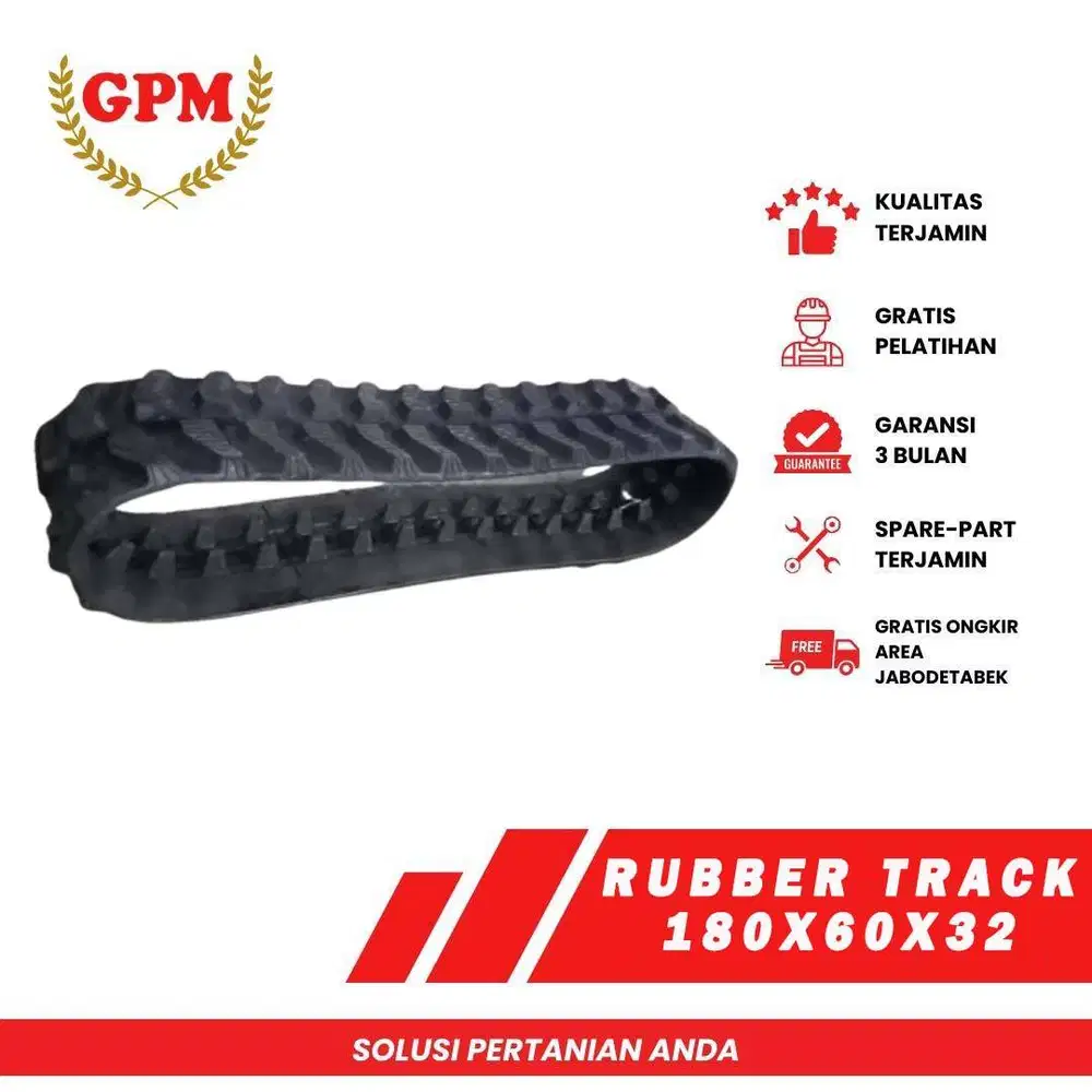 Rubber Track 180x60x32