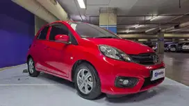 KM Rendah Honda Brio Satya 1.2 E Bensin-MT 2018 Merah