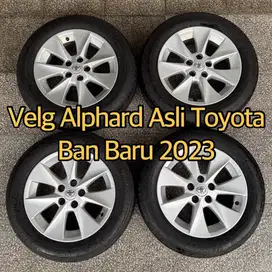 Velg Original Alphard G ATPM Velg Ori Bawaan Asli Alphard Ban 2023