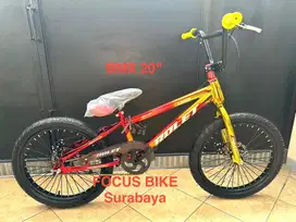 Sepeda BMX 20 BAHAN CROME REM CAKRAM KOKOH DAN KUAT