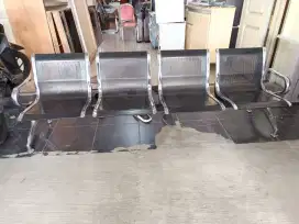 Kursi Tunggu/Kursi Airport 4 Person Seken