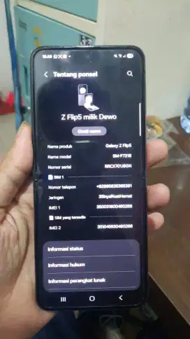 SAMSUNG GALAXY Z FLIP 5 8/256GB
