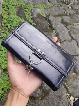 Dompet Christian Dior Long patent Leather Original second