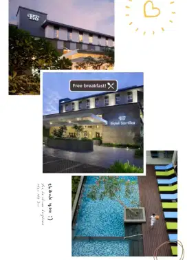 Voucher Hotel Santika , staycation seru plus makan pagi, super murah