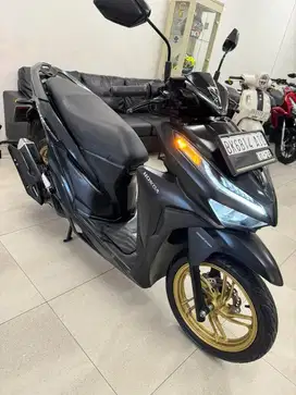 Honda Vario 150 CBS ISS Keyless 2018 warna Hitam Dop Vario150 Remote