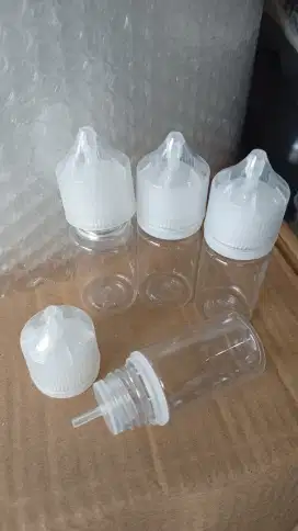 Botol plastik liquid vape  30ml v4 clear