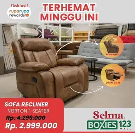 Sofa recliner / sofa selonjoran goyang