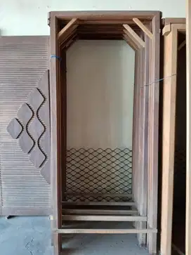 Jual murah kusen kayu merbau papua