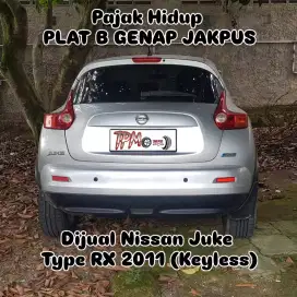 Harga Cash Juke Type RX 2011 Pajak Hidup (Keyless)