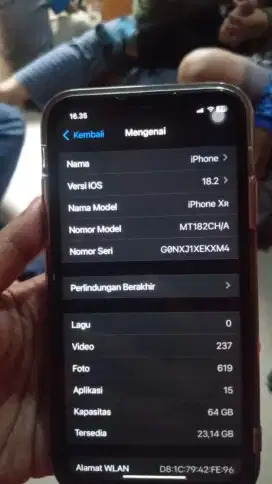 Jual iphone xr allop mantap