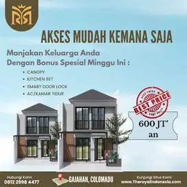 Rumah 3 Kamar Tidur Colomadu dekat Kampus UMS