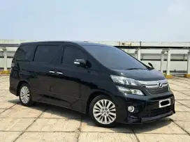 Toyota Vellfire 2.4 Z Audioless 2013 Low KM 100RB Antik