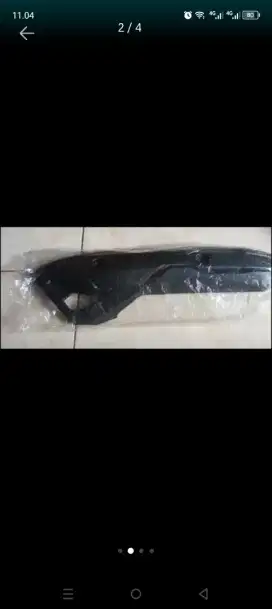 Tameng knalpot Vario kzr baru