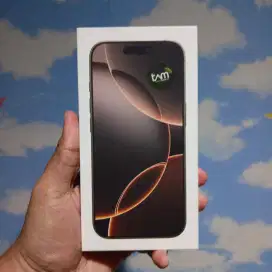 Iphone 16 pro ibox baru dan segel