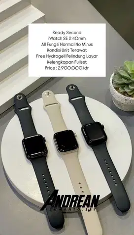 Second iWatch SE Gen 2 40mm